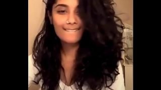 Tamil Village Girl From New York show sexy photos and rub her nipples live on Instagram part Video