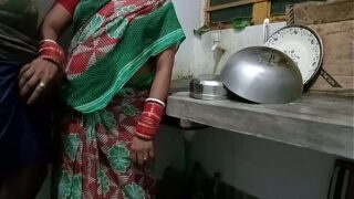 Bangladeshi bhabhi pussy drilled hard by neighbor in the kitchen