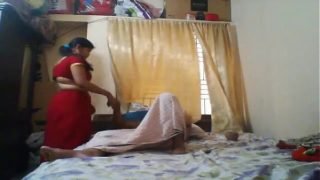 desi bhabi cheating with husband and having private time with lover Video