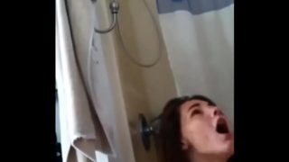 Hot brunette fucked on real hidden cam Video