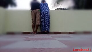 Indian Telugu Married Blue Nighty Aunty Sex In  hall