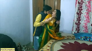 Tamil young aunty vs hot teen Indian boy Video